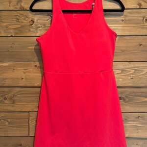 GapFit Active Tank Dress with Pockets Red Small NWT